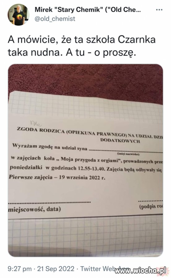 Czarnek dba o swoich.