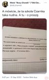 Czarnek dba o swoich.