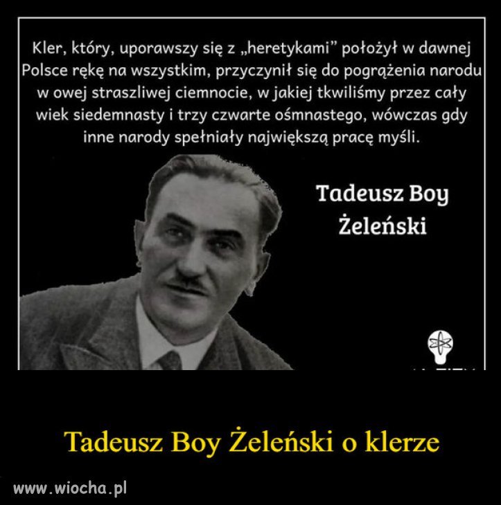 Slowo na niedziele...I tak od wiekow...