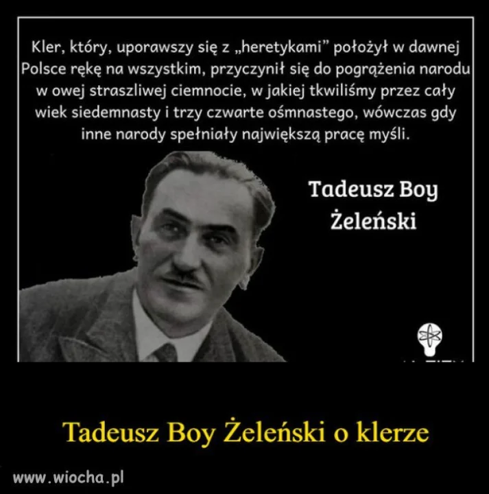 Slowo na niedziele...I tak od wiekow...