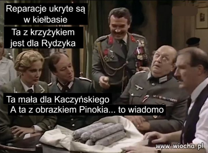 A te urojone reparacje, to dla kogo? 