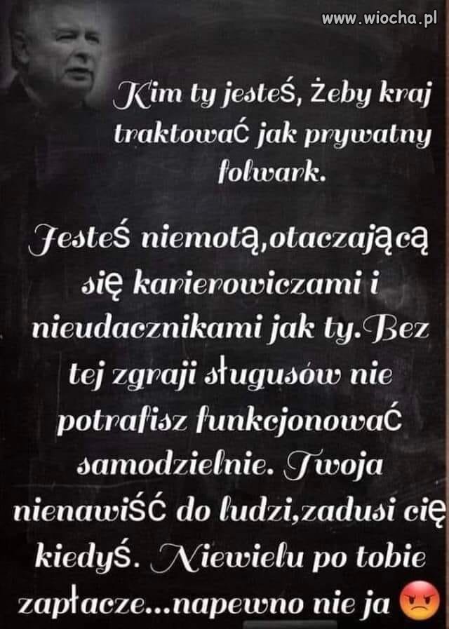 Kim ty jesteś...