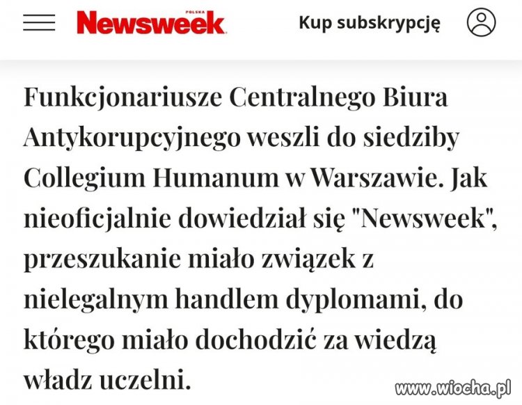 Pytanie, czy chcą coś wykryć, czy zataić?