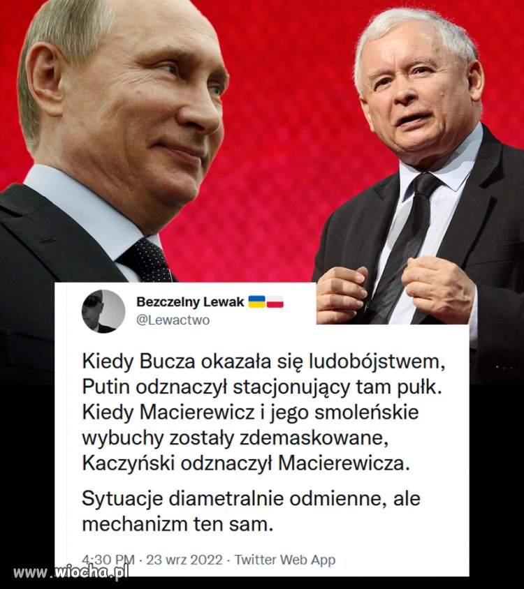 Łączy ich wspólna matka. Matuszka Rosija.