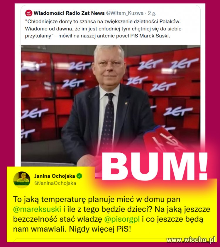 U Suskich w domu musiało być bardzo zimno skoro taka kreaturę wyprodukowali 