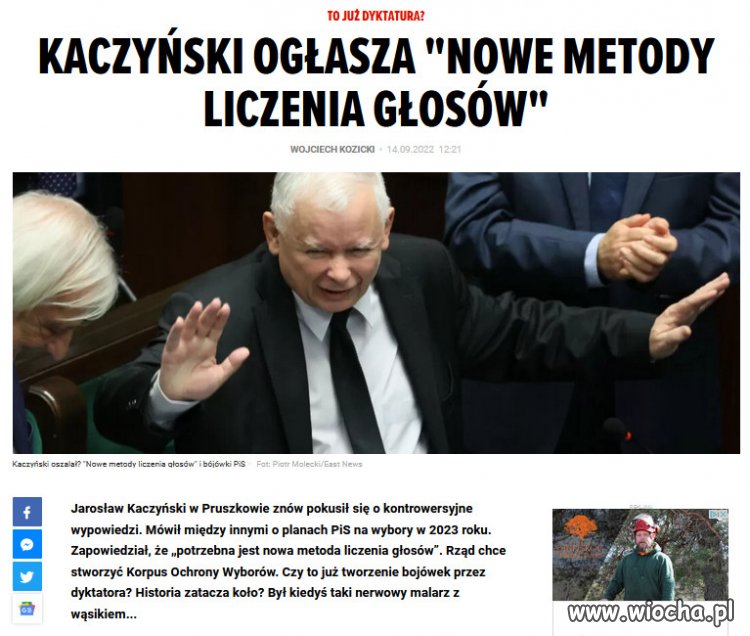 PiS chce wprowadzic białoruski system, liczenia głosów?