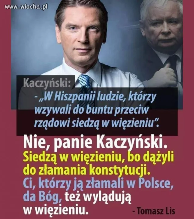 Tomasz Lis do jaśnie pana prezesa.