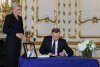 Duda przepisał kondolencje dla królowej ze ściągi