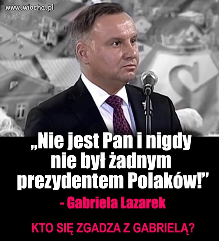Sam to przecież powiedział...