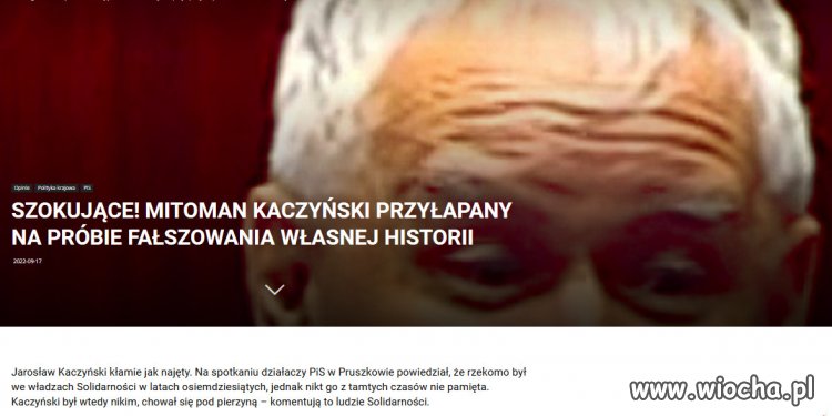 Starość nie radość...