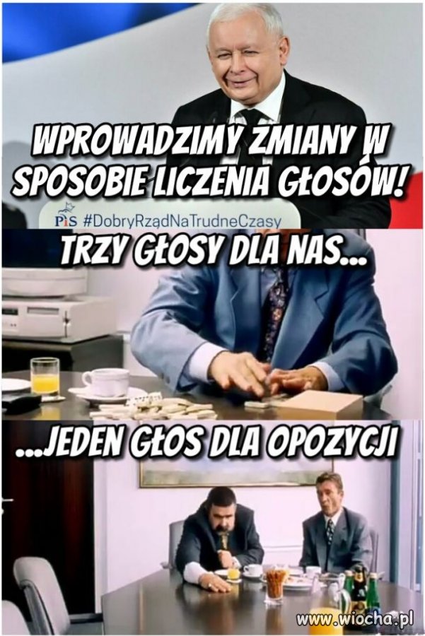 Nowy sposób liczenia głosów 
