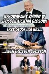 Nowy sposób liczenia głosów 