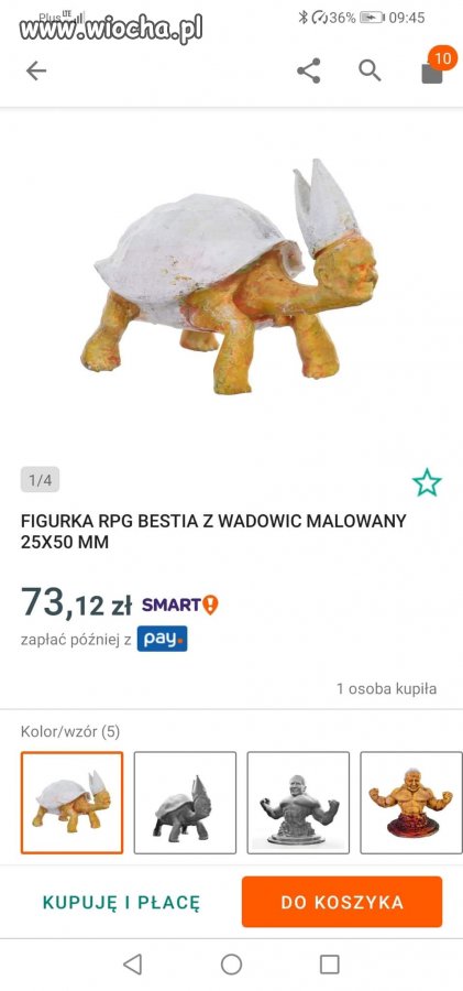 Figurka z allegro 