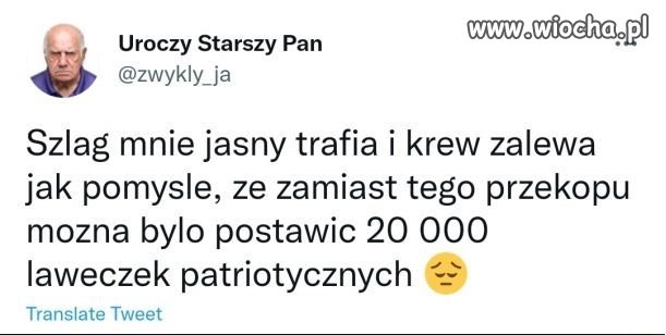 Uroczy Starszy Pan