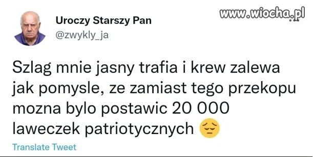 Uroczy Starszy Pan
