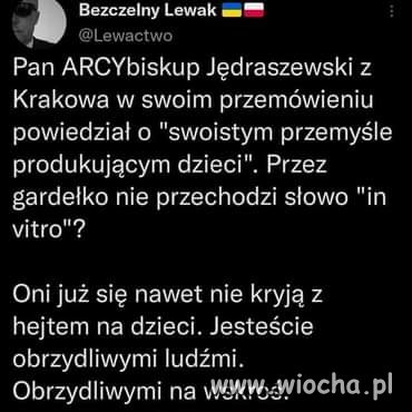 Tylko debil posyła dzieci na religię 