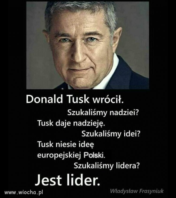 Niestety, reszcie to nie na rękę 