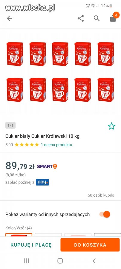 Pis pozbawia nas nawet cukru.