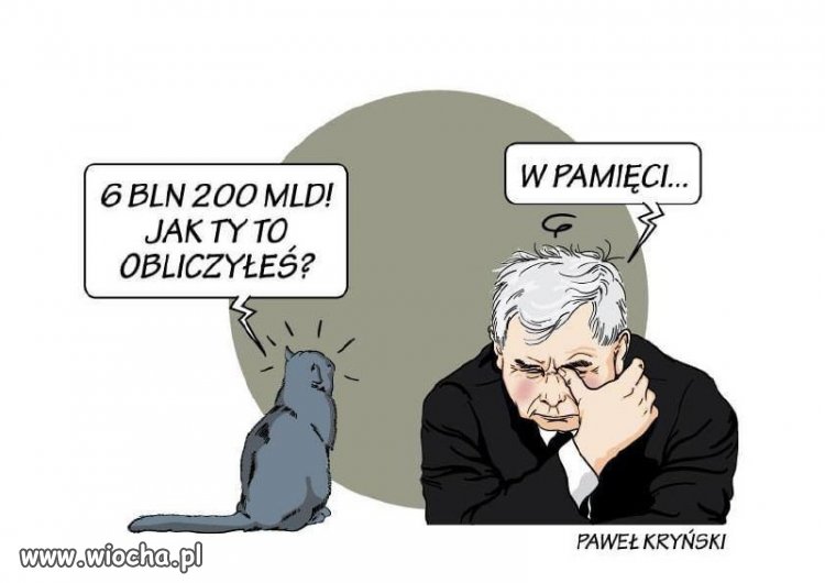 Jarek szybko policzył 