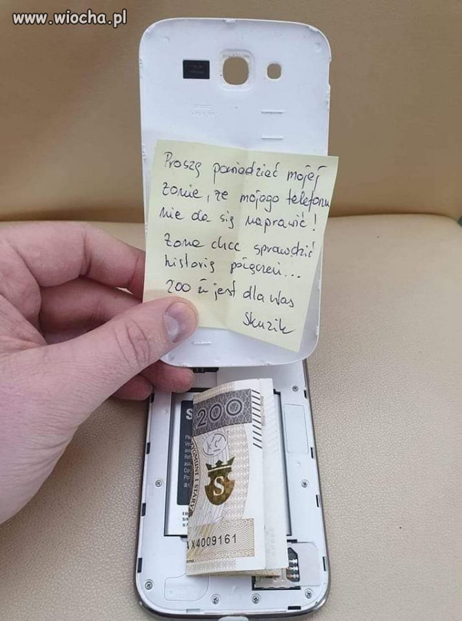 Zepsuty telefon 