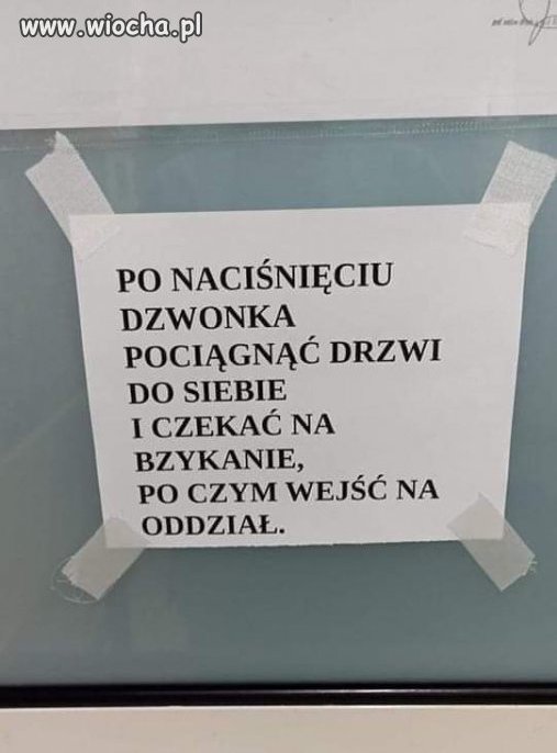 Oby na odziałem była
