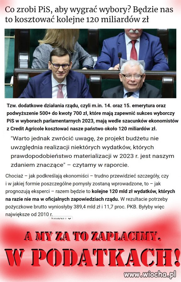 Co zrobi PiS, aby wygrać wybory?