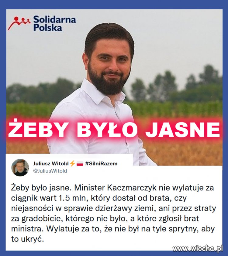 Poleciał nie za to że ukradł 