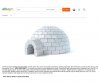 Domek Igloo