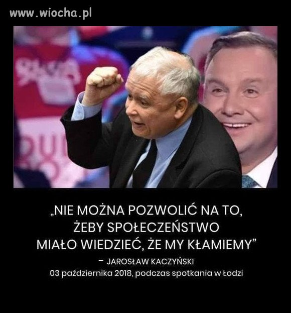 PiS coraz mniej wiarygodny, bo kłamstwo ma kacze nogi!