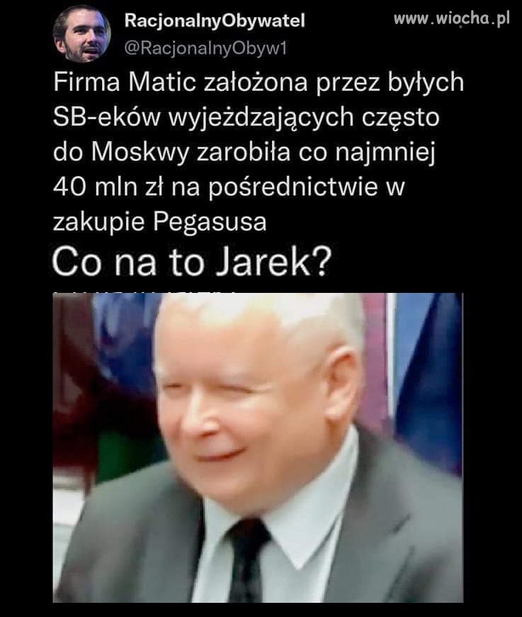 A on bezczelnie śmieje się nam w twarz...