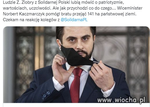 Maski opadły