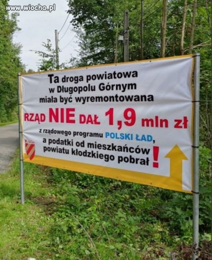 I takie banery powinny zawisnąć w całej Polsce!