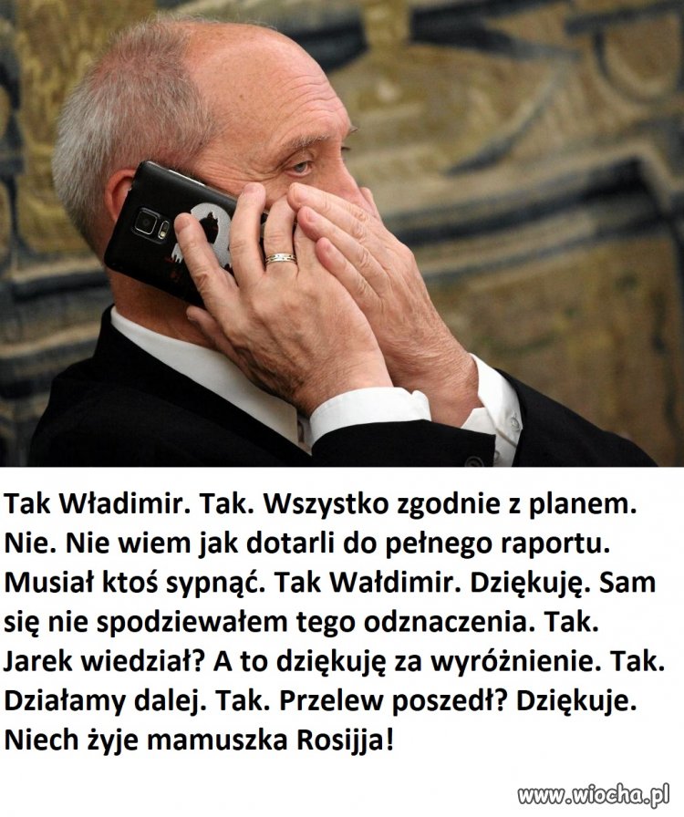 Rozdzwoniły się telefony z gratulacjami