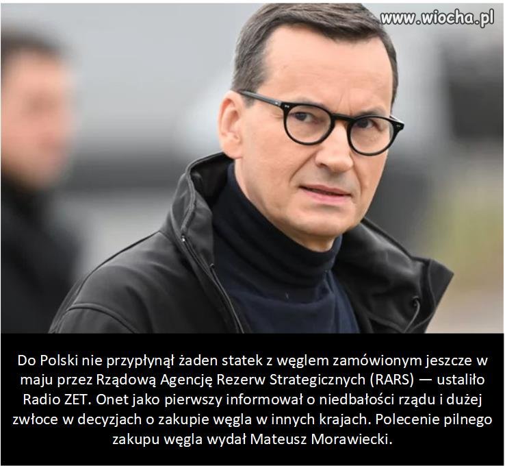 Problemy z węglem.