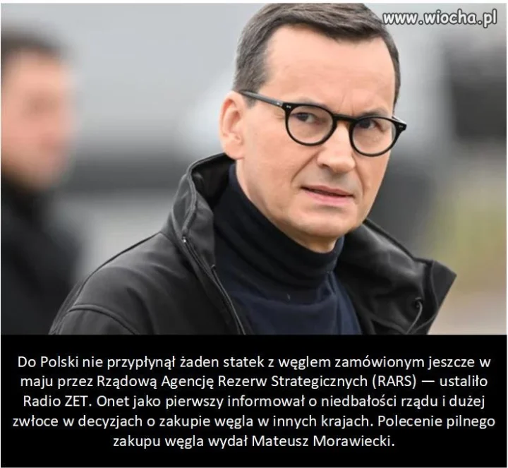 Problemy z węglem.