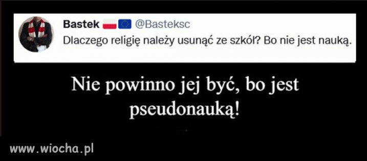 W szkole nie ma miejsca na religię!