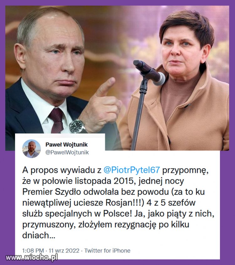 Przyszedł rozkaz z Moskwy, za pomoc