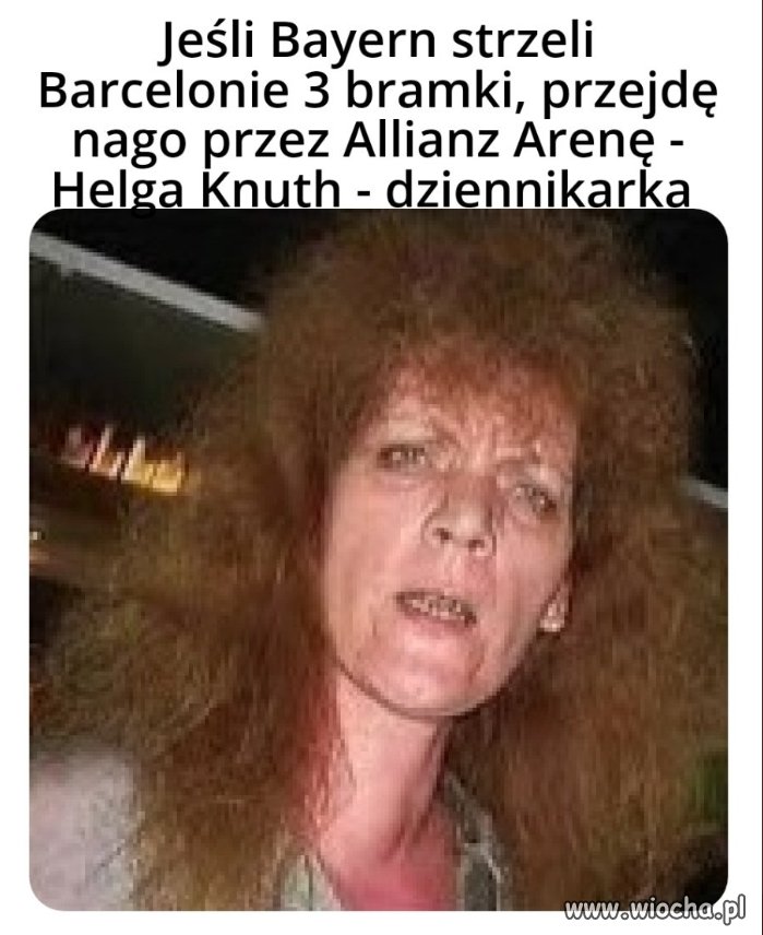 Bayern wystraszył  się Helgi