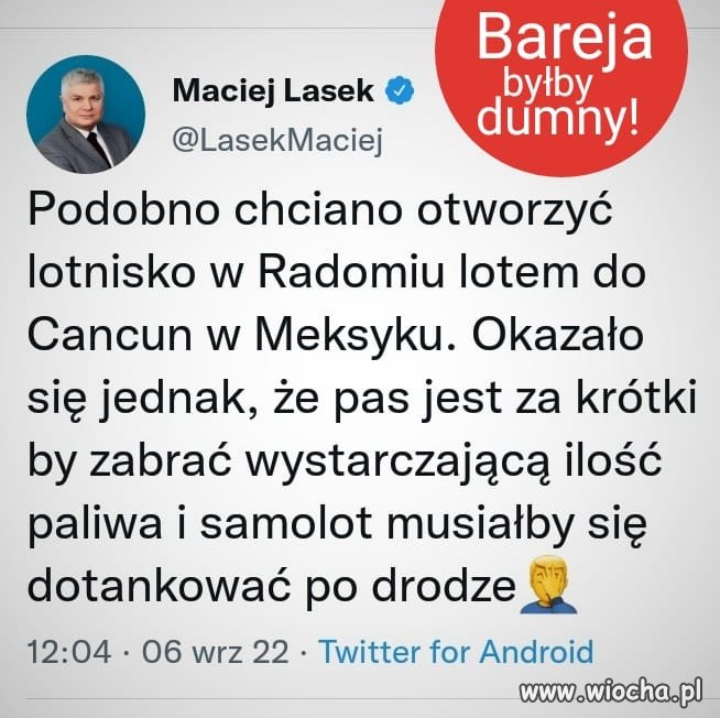 ... z Radomia jest bliżej do Afryki