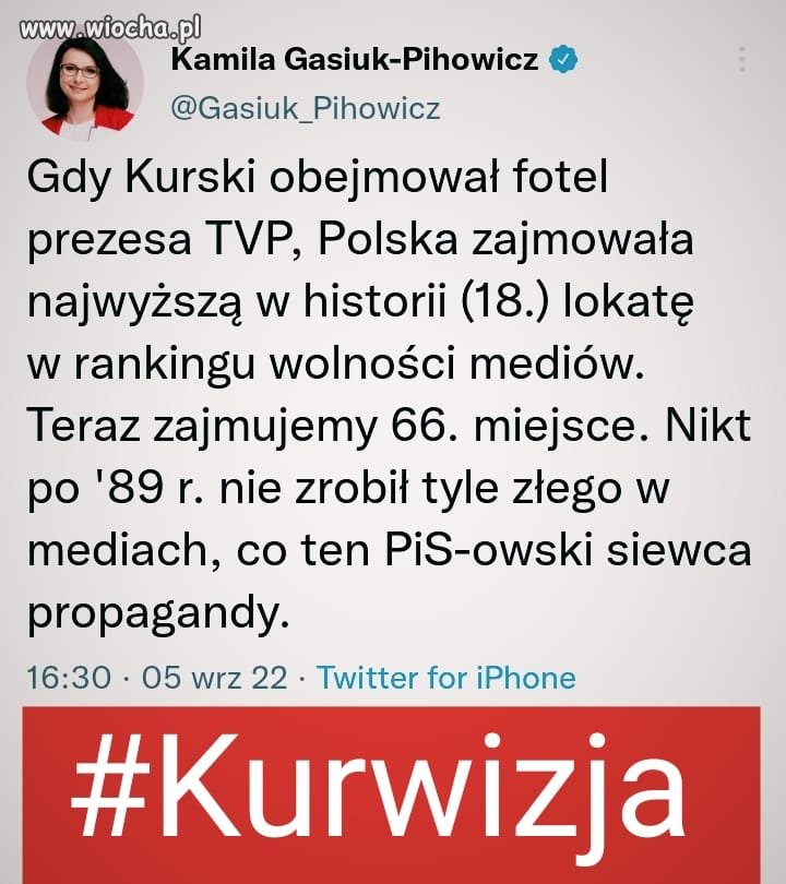 To szambo i dno, jesteśmy państwem średniowiecza i propagandy