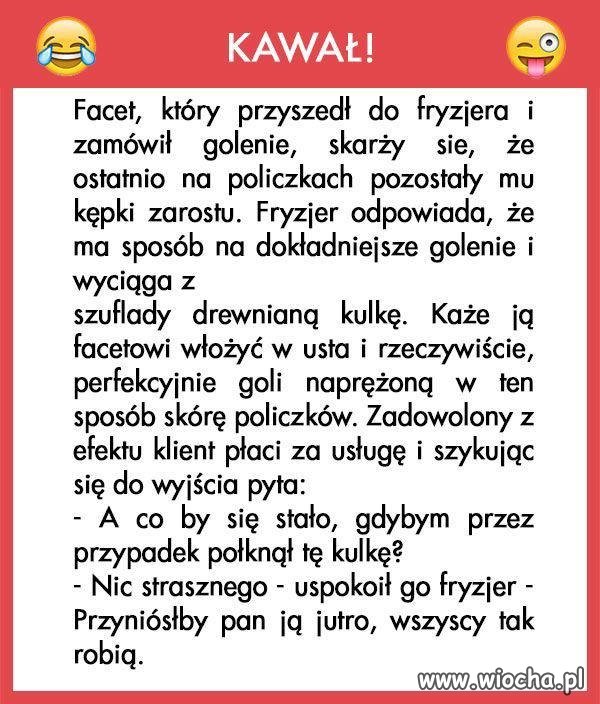 Super sposób fryzjera 