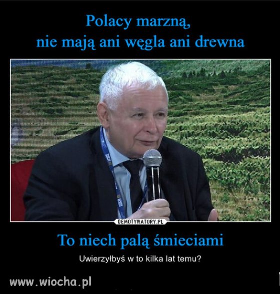 Dzieki PiSowi i Kaczynskiemu, coraz mniej smieci..