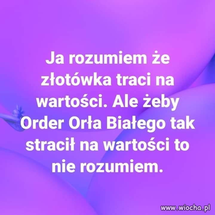 Stracił na wartości 