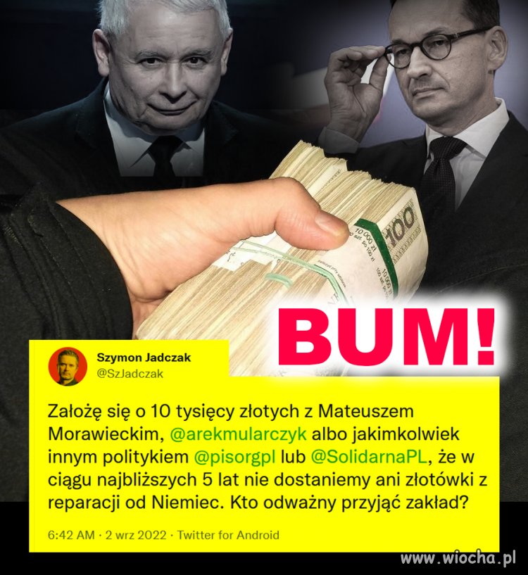 Kto odważny przyjąć zakład?