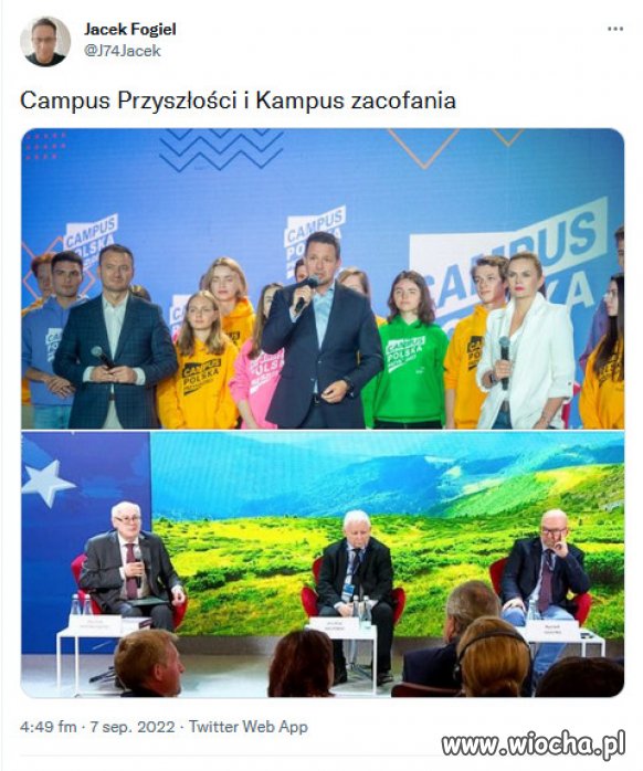 Na górnym zdjęciu, sami wspaniali ludzie. 