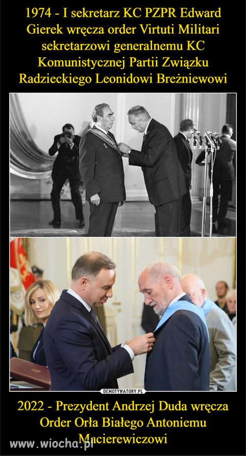 W Polsce historia kołem się toczy...