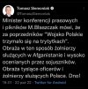 Błaszczak ma jajka na trytytkach 