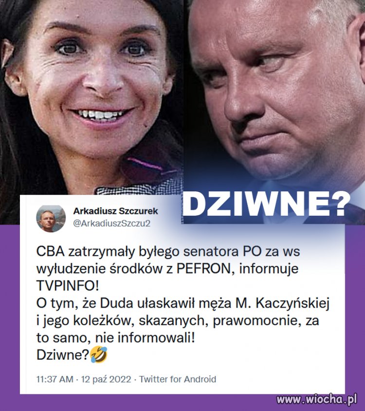 Media piszą, że to b. polityk PO. 