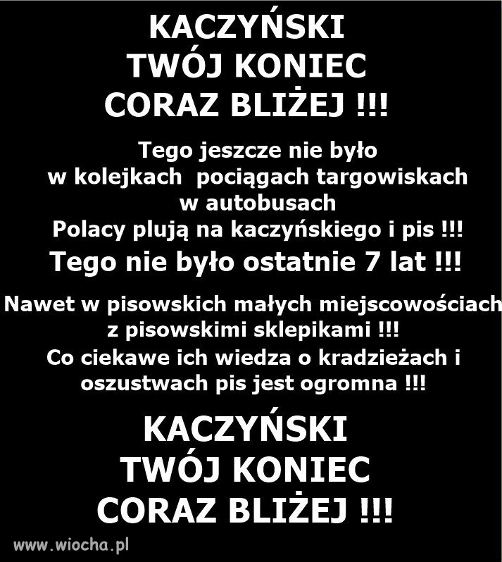 Przyszła kryska na Matyska...