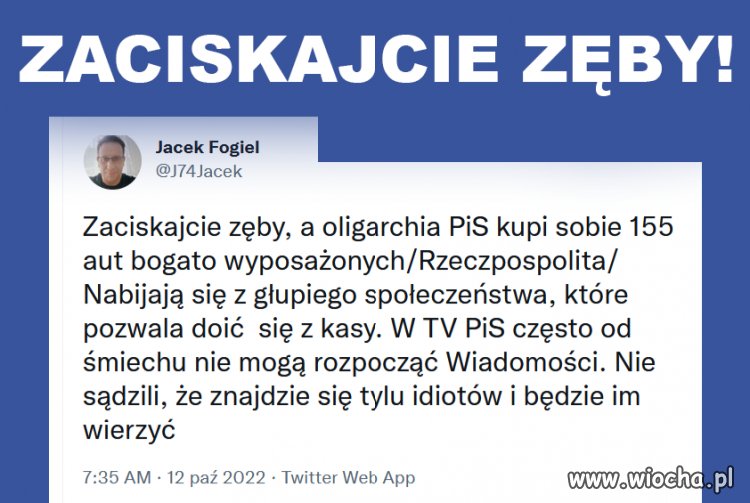 A PiSdebile cały czas drą ryje